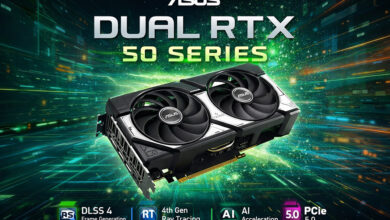 بررسی کامل ASUS Dual RTX 5050 OC و ASUS Dual RTX 5060 OC